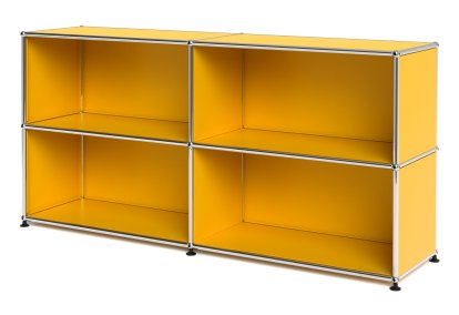 USM Haller Sideboard L offen, Goldgelb RAL 1004