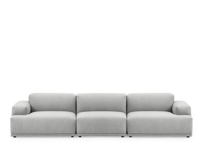 Connect Sofa, Dreisitzer, Stoff Steelcut Trio grey