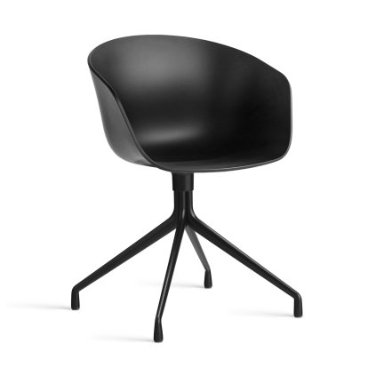 About A Chair AAC 20 Drehstuhl, Black 2.0, Aluminium schwarz pulverbeschichtet