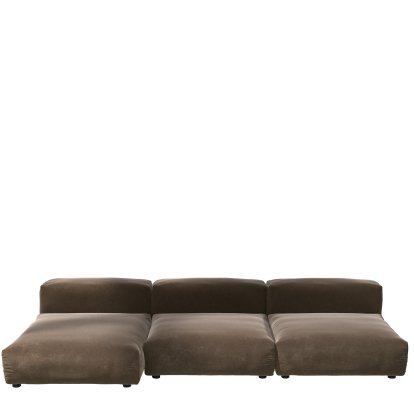Vetsak Sofa Set 4, Suave - Espresso, Ohne Kissen