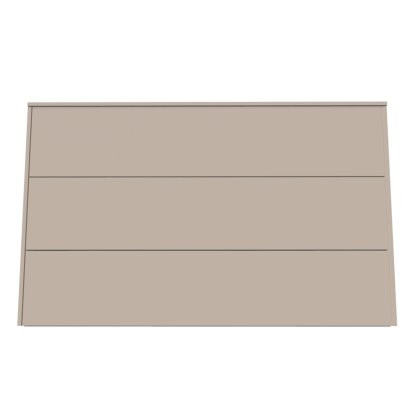 Aventa Sideboard mit Schubkasten, 120 cm, 3 Höhenraster, Melamin kaschmirgrau, Wandmontage