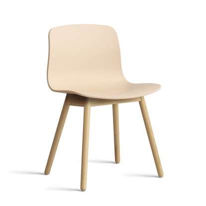 About A Chair AAC 12 Stuhl, Pale peach 2.0, Eiche lackiert