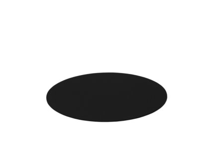 Filzauflage für Componibili, 1, Rund, ø 30 cm, 013 schwarz