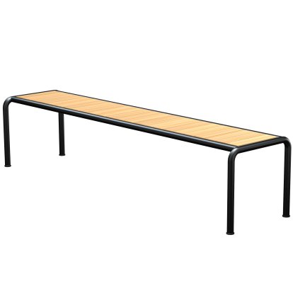 Avanti Bank, 48 x 199,5 cm, Black, Kiefer