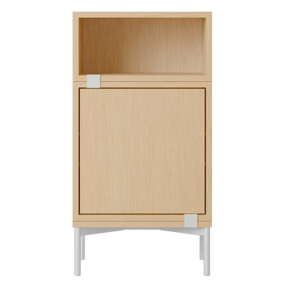 Stacked Nachttisch 2, Eiche