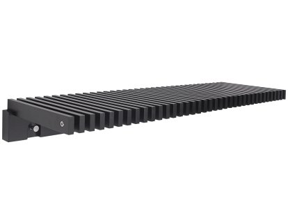 Cutter Garderobe, Eiche schwarz lackiert