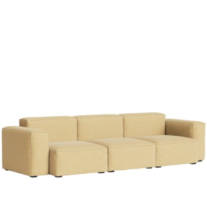 Mags Soft Sofa Kombination 1, 3 Sitzer, Yuma 833 - gelb