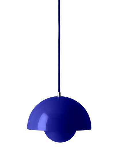 Flowerpot VP1 Pendelleuchte, Cobalt blue