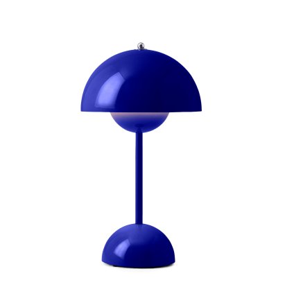 Flowerpot VP9 Akkuleuchte, Cobalt blue