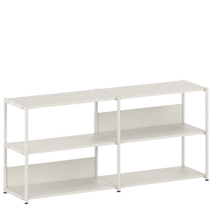 Unit Sideboard Stahl, Offen, Creme weiß
