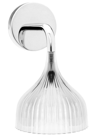 É Pendelleuchte / Wandleuchte, Wandleuchte, Transparent, Glasklar