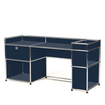 USM Haller Kinder Schreibtisch, Stahlblau RAL 5011
