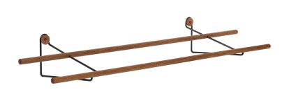 Shoe Rack, Schwarz, Eiche natur