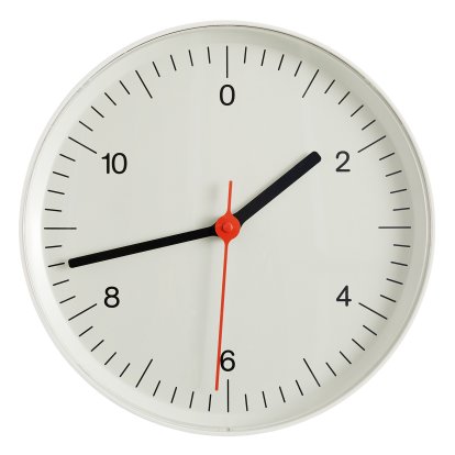 Wall Clock Wanduhr, White