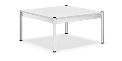 USM Haller Couchtisch, 75 x 75 cm, MDF (USM Farben), Reinweiß RAL 9010