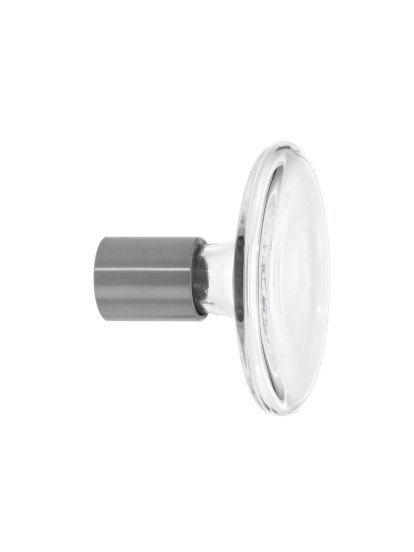 Bulb Garderobenhaken, Klein: Ø 9 cm, Clear