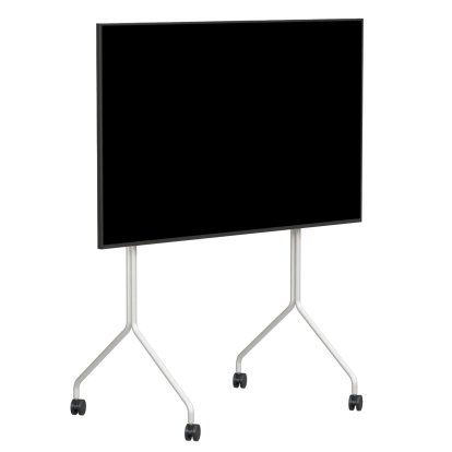 Moon TV-Ständer, Tall, Cloudy silver