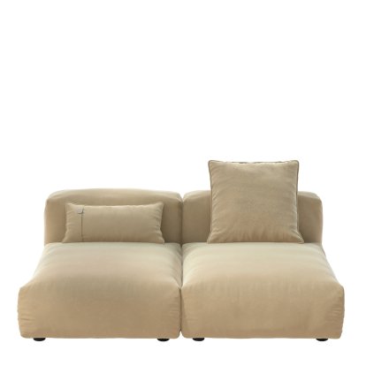 Vetsak Sofa Set 1, M, Suave - Creme, Mit Kissen