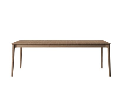 Expand Esstisch, Eiche geräuchert, Mit 1 Erweiterungsplatte (+50 cm)