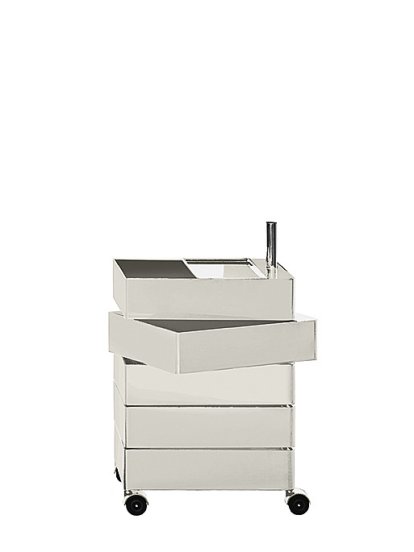 360° Container, 720 mm (5 Ablagen), Hellgrau