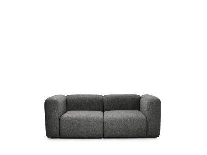 Pump Sofa, 2 Sitzer (B 185 cm), Stoff Hallingdal hellgrau