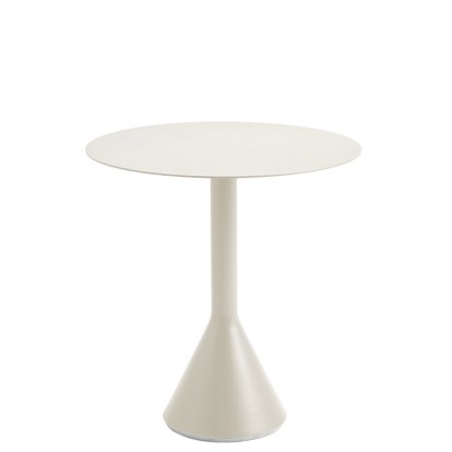 Palissade Cone Tisch, Ø 70 x H 74 , Cream white