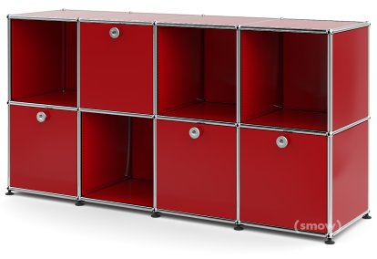 USM Haller Kinder Sideboard XL, USM rubinrot