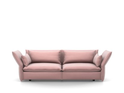 Mariposa Sofa, Dreisitzer (H80,5 x B198 x T101,5 cm), Dumet zartrosé/beige