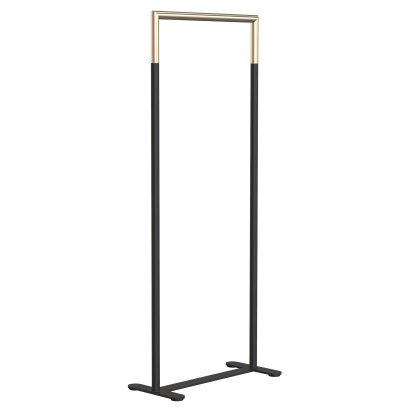 Bukto Kleiderständer, Schwarz matt / gold gebürstet, 60 cm