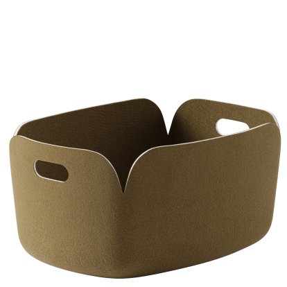 Restore Aufbewahrungskorb, Braun-grün