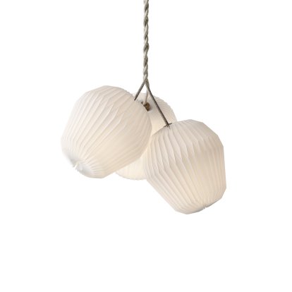 The Bouquet Pendelleuchte, 3 Schirme, Papier