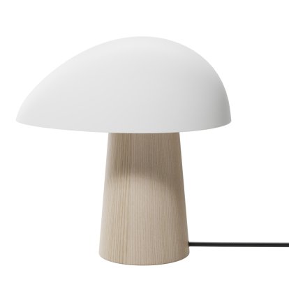 Night Owl Tischleuchte, Smokey white/Esche