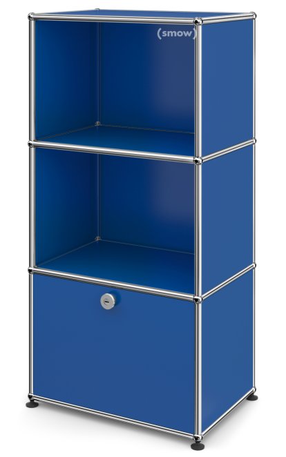 USM Haller Kinder Highboard M, Enzianblau RAL 5010