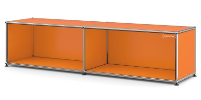 USM Haller Lowboard L offen, Reinorange RAL 2004