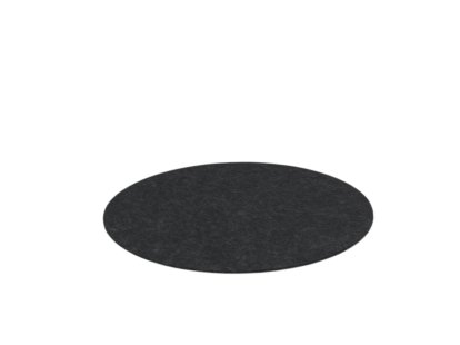 Filzauflage für Componibili, 1, Rund, ø 30 cm, 012 anthrazit meliert