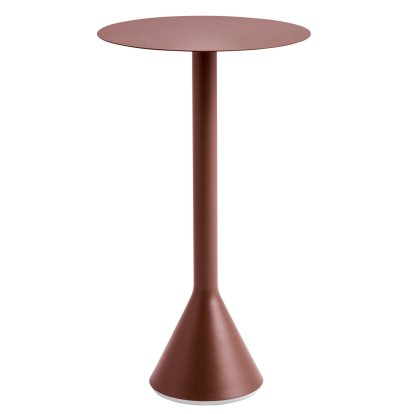 Palissade Cone Tisch, Ø 60 x H 105, Iron red