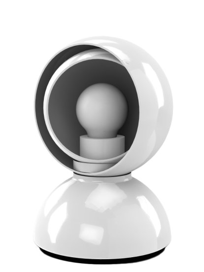 Eclisse Tischleuchte, weiß