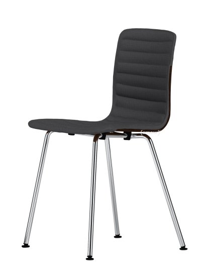 HAL Ply Tube, Eiche dunkel, Verchromt, Plano dunkelgrau