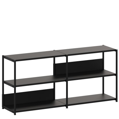 Unit Sideboard Stahl, Offen, Graphitschwarz