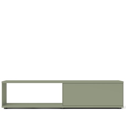 Flow Q Lowboard, 200 cm, 46,1 cm (Klappe), Grün