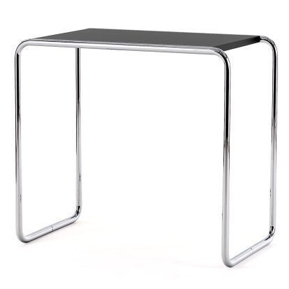 Satztisch B 9, B 9d (H 60 x B 66 cm), Decklackiert, Tiefschwarz (RAL 9005)