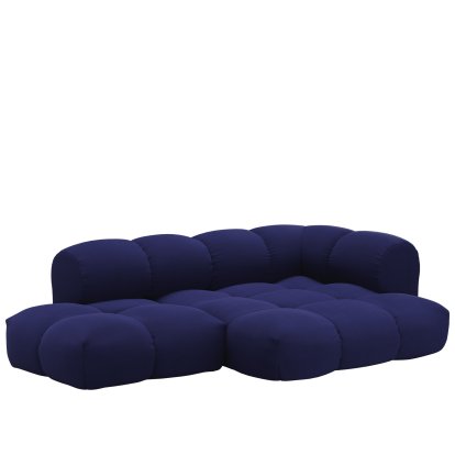 Sander Sofa Design 6, Armlehne rechts, Xtreme - Mitternachtsblau YS024