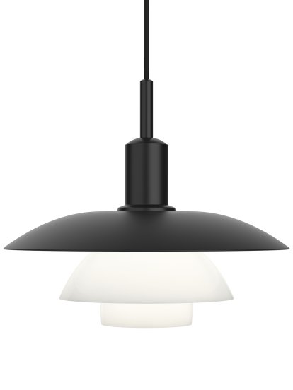 PH 5/5 Pendelleuchte, Schwarz/Opal