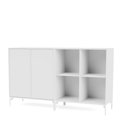 Pair Sideboard, New White, Beine