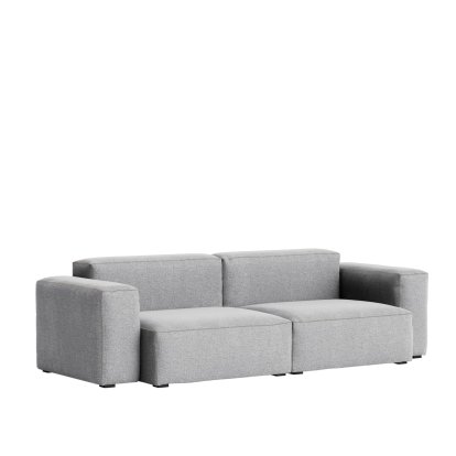 Mags Soft Sofa Kombination 1, 2,5 Sitzer, Hallingdal 130 - hellgrau