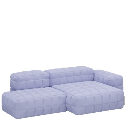Henn Sofa Design 2, Armlehne rechts, Vidar 4 - Fliederblau 0723