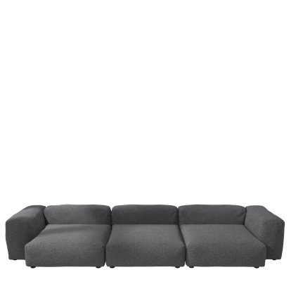 Vetsak Sofa Set 5, Loop loop - Anthracite, Ohne Kissen