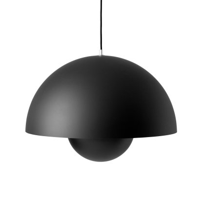 Flowerpot VP2 Pendelleuchte, Matt black