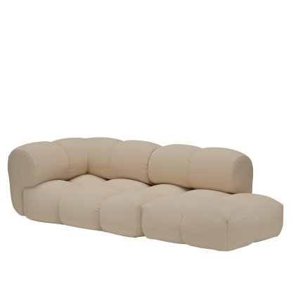Sander Sofa Design 5, Armlehne links, Nuvem - Alabaster 121