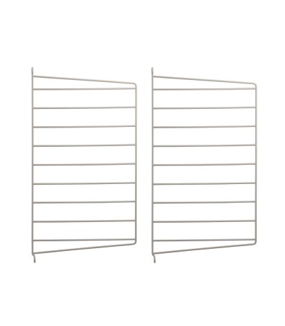 String System Wandleiter, 2er Set, 50 x 30 cm, Beige
